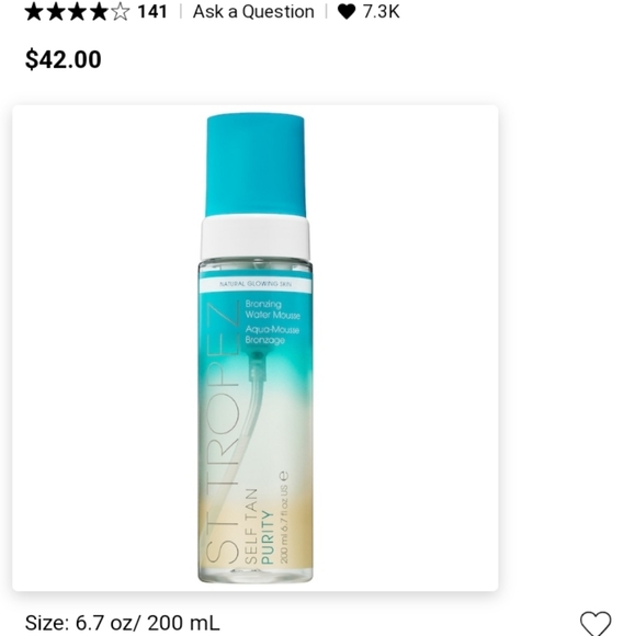 St Tropez Bronzing Water Mousse - Picture 2 of 3